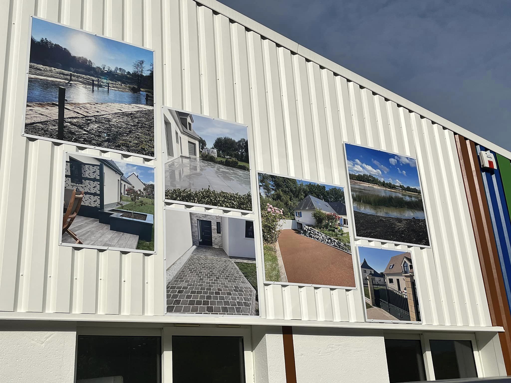 La nouvelle devanture E'Caux Nature